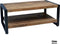 Salontafel Britt met onderplank mangohout 140x70 cm - Naturel