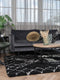 Salontafel Delhi - Rond - 70 cm - Mangohout - Metaal