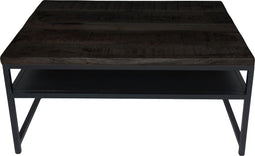 Salontafel Delhi Zwart Mangohout 42 x 91 x 61 cm