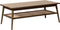 Salontafel Donkerbruin Eikenhout - 120x60x45cm - Barrali