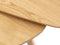 Salontafel Driehoekig Naturel - Eikenhout - Set van 2 - House Nordic