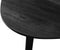 Salontafel Driehoekig Zwart - Eikenhout - Set van 2 - House Nordic