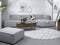 Salontafel Eikenhout Donkerbruin - 120x60x45cm - Tafel Nola - Giga Living