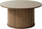 Salontafel Eikenhout Donkerbruin - 90x90x45 cm - Tafel Nola - Giga Living