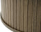 Salontafel Eikenhout Donkerbruin - 90x90x45 cm - Tafel Nola - Giga Living