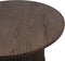 Salontafel Eikenhout Donkerbruin - 90x90x45 cm - Tafel Nola - Giga Living
