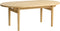 Salontafel Eikenhout Naturel - 70x130cm - Ovaal - Tafel Carno - Giga Living