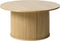 Salontafel Eikenhout Naturel - 90x90x45cm - Rond - Tafel Nola - Giga Living