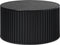 Salontafel Eikenhout Zwart - 85x85x45cm - Rond - Tafel Siena - Giga Living