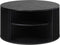 Salontafel Eikenhout Zwart - 85x85x45cm - Rond - Tafel Siena - Giga Living