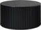 Salontafel Eikenhout Zwart - 85x85x45cm - Rond - Tafel Siena - Giga Living