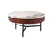 Salontafel Emerald rond met opbergvak 80 cm