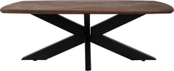 Salontafel Felix - Espresso Mangohout - 120 x 55 cm