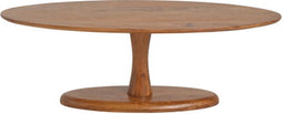 Salontafel Flare 140 cm ovaal - Bruin