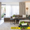 Salontafel Isa - ronde salontafels - salontafel zwart - set van 2 salontafels