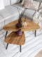 Salontafel Jamal - Mangohout - Set van 2