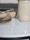 Salontafel Jasmin Marmer - Set van 3 - Wit/Zwart