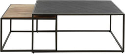 Salontafel Kentucky set van 2 - Leisteen
