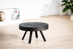 Salontafel Lavy rond 58 cm - Zwart | BY-OLAF