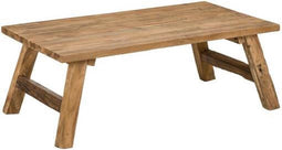 Salontafel Lawas - 120x70x45 - Naturel - Oud rustiek teakhout
