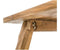 Salontafel Lawas - 120x70x45 - Naturel - Oud rustiek teakhout