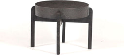 Salontafel liquid Large metal en houten poten - bruin | Moods collection