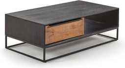 Salontafel Lyon Blanc Mangohout | 120x60 cm