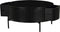 Salontafel Madison Black | 80 cm | Rond-STF-5760