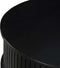 Salontafel Madison Black | 80 cm | Rond-STF-5760