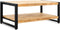 Salontafel Mangohout Britt met onder plank - 100 cm - Duurzaam - Bijzettafel - Tafel - Eettafel - Woonkamer - Opzettafel - Massief - Mango hout