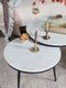 Salontafel Melle - Marmer - 65 cm