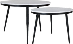 Salontafel Melle - Marmer - Set van 2