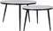 Salontafel Melle - Marmer - Set van 2