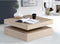 Salontafel met draaibaar blad - Vierkant - Eiken - 78 x 78 x 36 cm