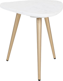 Salontafel Milou - Marmer - 40 cm - Goud