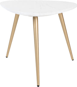 Salontafel Milou - Marmer - 55 cm - Goud