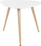 Salontafel Milou - Marmer - 55 cm - Goud
