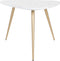Salontafel Milou - Marmer - 70 cm - Goud