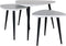 Salontafel Milou - Marmer - Set van 3