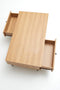 Salontafel Naturel Eiken - Rotan - 110x60x42cm - Pensacola - Giga Living