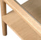 Salontafel Naturel Eikenhout - 24kg - 120x60x41cm - Elba