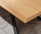 Salontafel Naturel - Eikenhout & Metaal - 68x130x45cm - Salontafel Arno Naturel - Giga Living