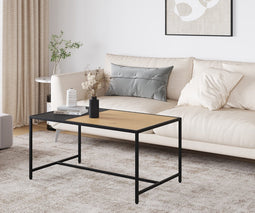 Salontafel Naturel - Gewicht 9kg - 100x56,8x45cm - Altino