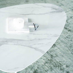 Salontafel Neno 130x95cm - wit