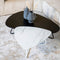 Salontafel Neno 85x75cm - wit