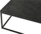 Salontafel Newcastle 120 cm - zwart | Hotel collection