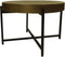 Salontafel - ø50x40- Goud/zwart - Metaal
