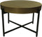 Salontafel - ø70x50- Goud/zwart - Metaal