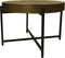 Salontafel - ø70x50- Goud/zwart - Metaal