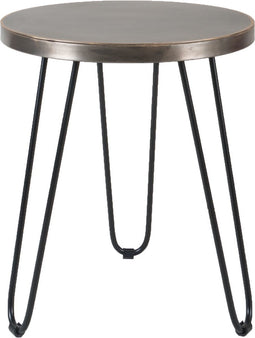 Salontafel Palma - 39 x 39 cm - Nickel